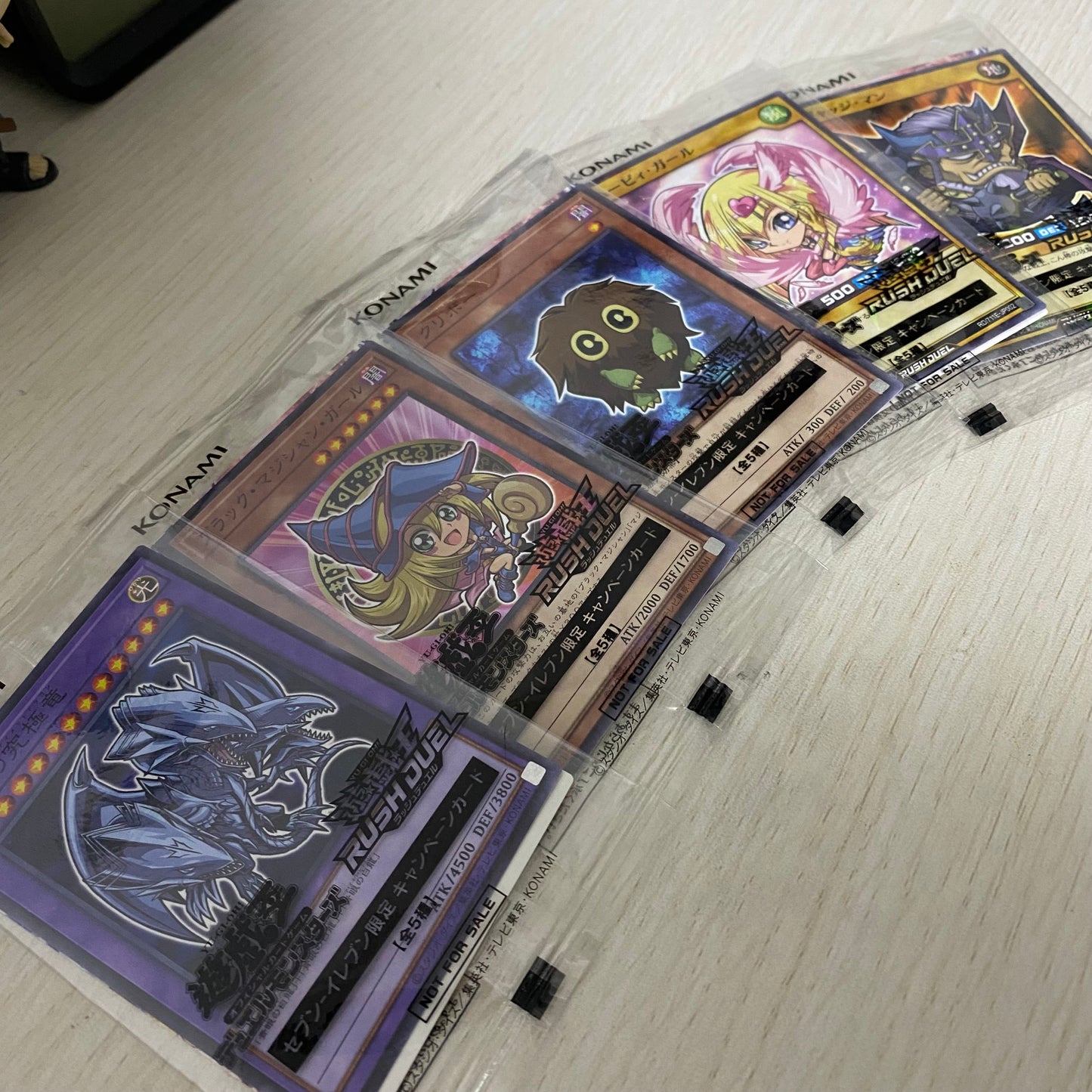 Cartas Promocionales de Yu-Gi-Oh! RUSH DUEL x 7-Eleven