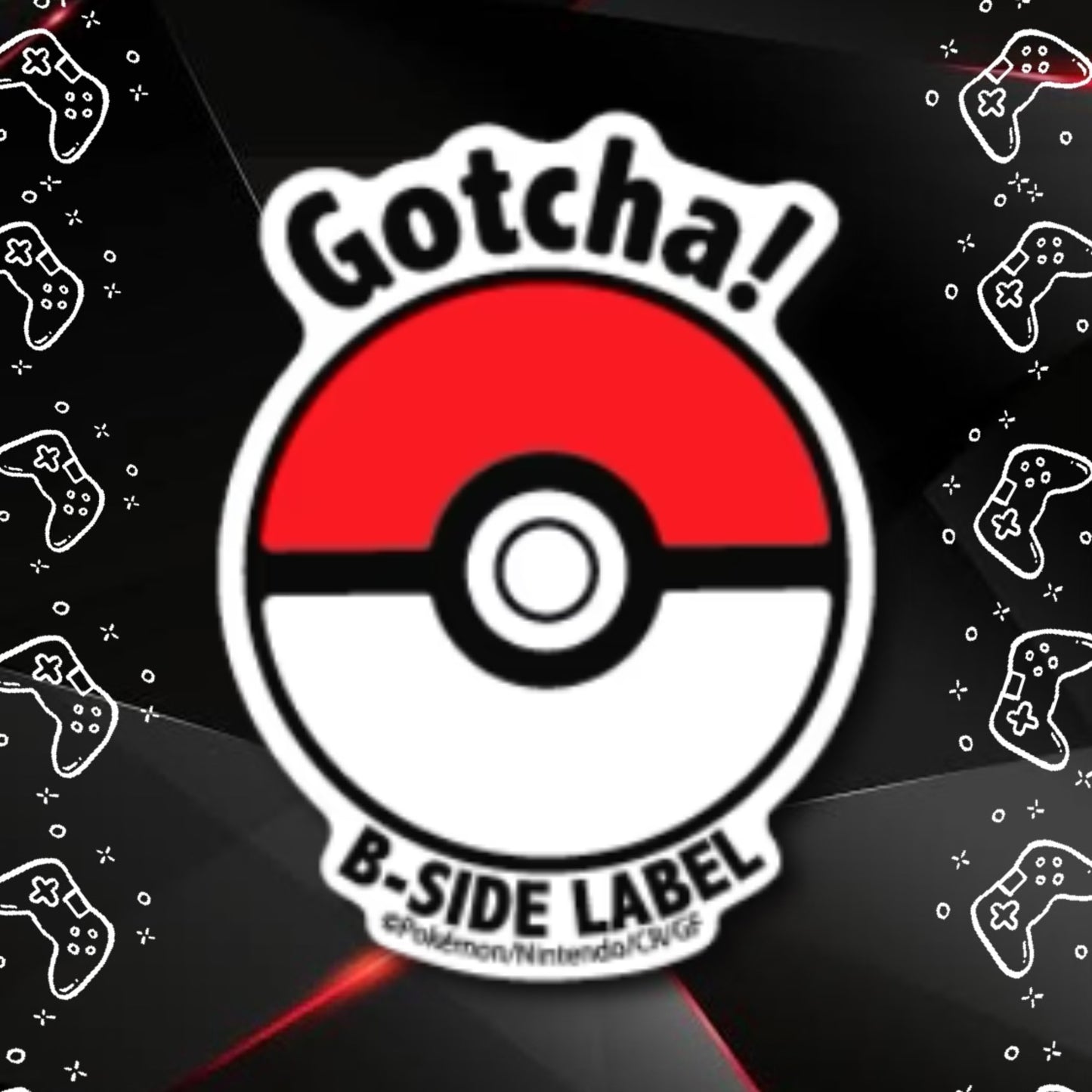B-Side Label ポケモンステッカーR (Regular)