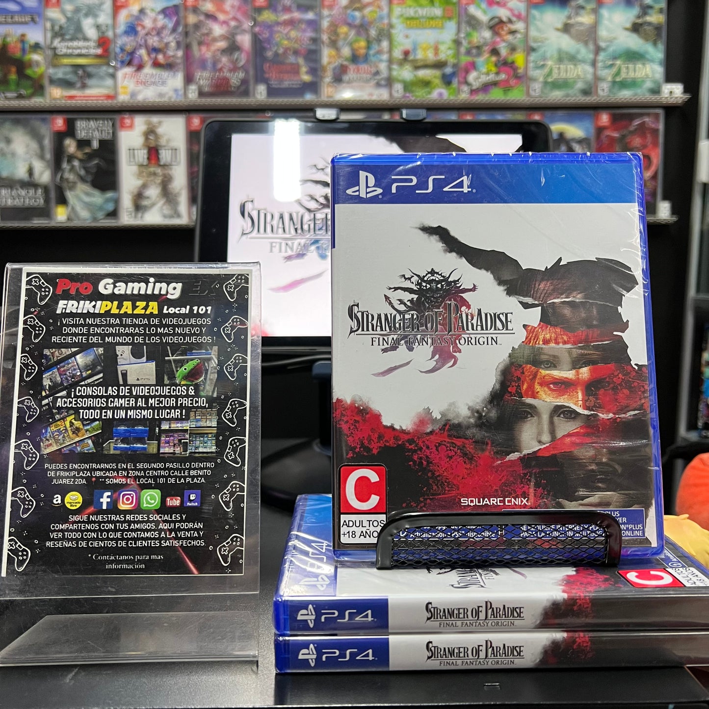 STRANGER OF PARADISE FINAL FANTASY ORIGIN PS4 - Standard Físico