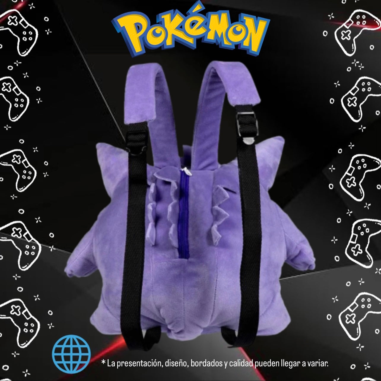 Mochila Gengar - Pokémon Series