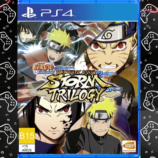 Naruto Shippuden: Ultimate Ninja Storm Trilogy PS4 - Standard Físico