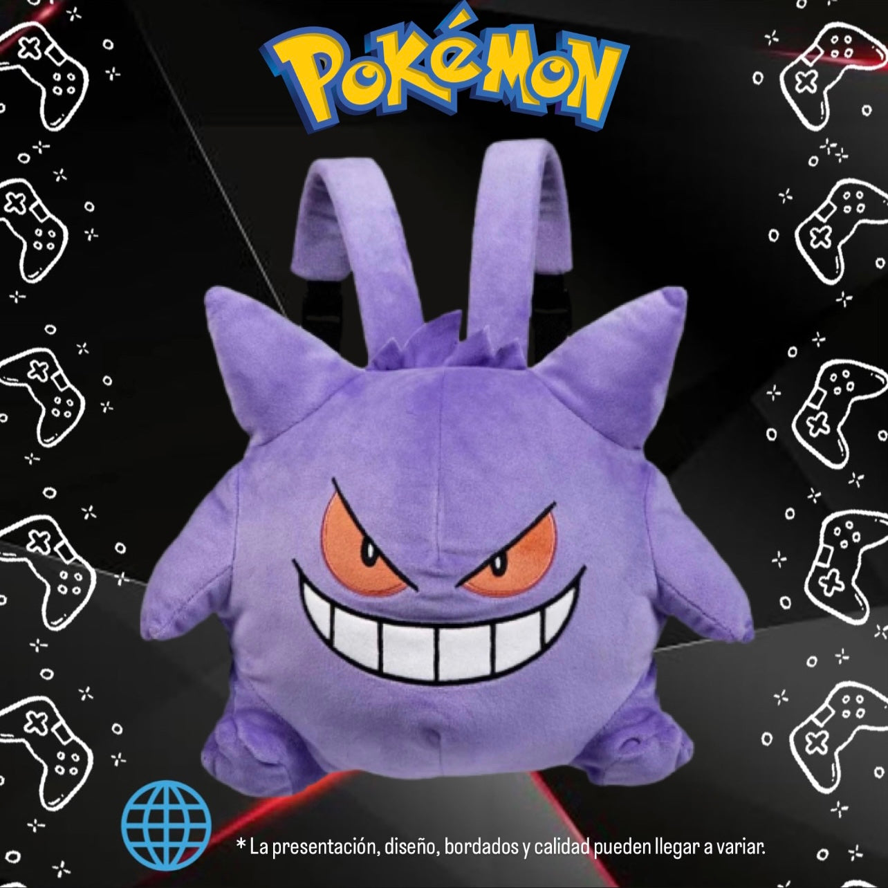 Mochila Gengar - Pokémon Series