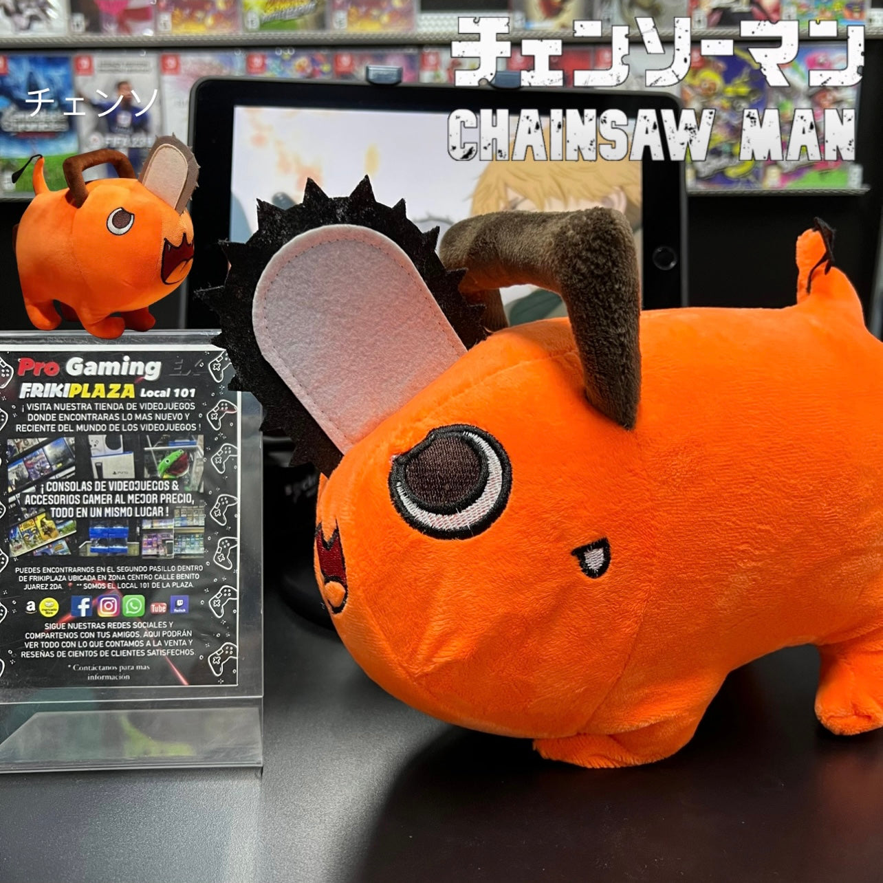 Peluche Pochita “Demonio Motosierra” - Chainsawman