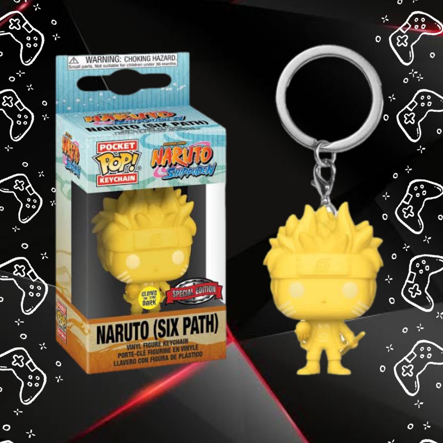 Figura Funko Pocket POP! Keychain Naruto (Six Path) / Naruto Shippuden