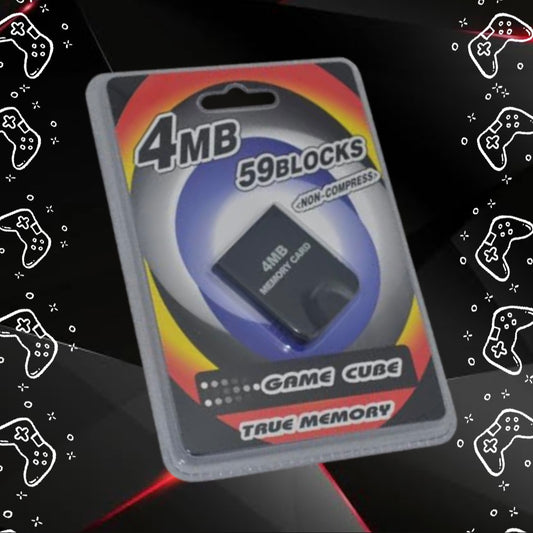 Tarjeta de Memoria Nintendo Gamecube 4MB - 59 Bloques