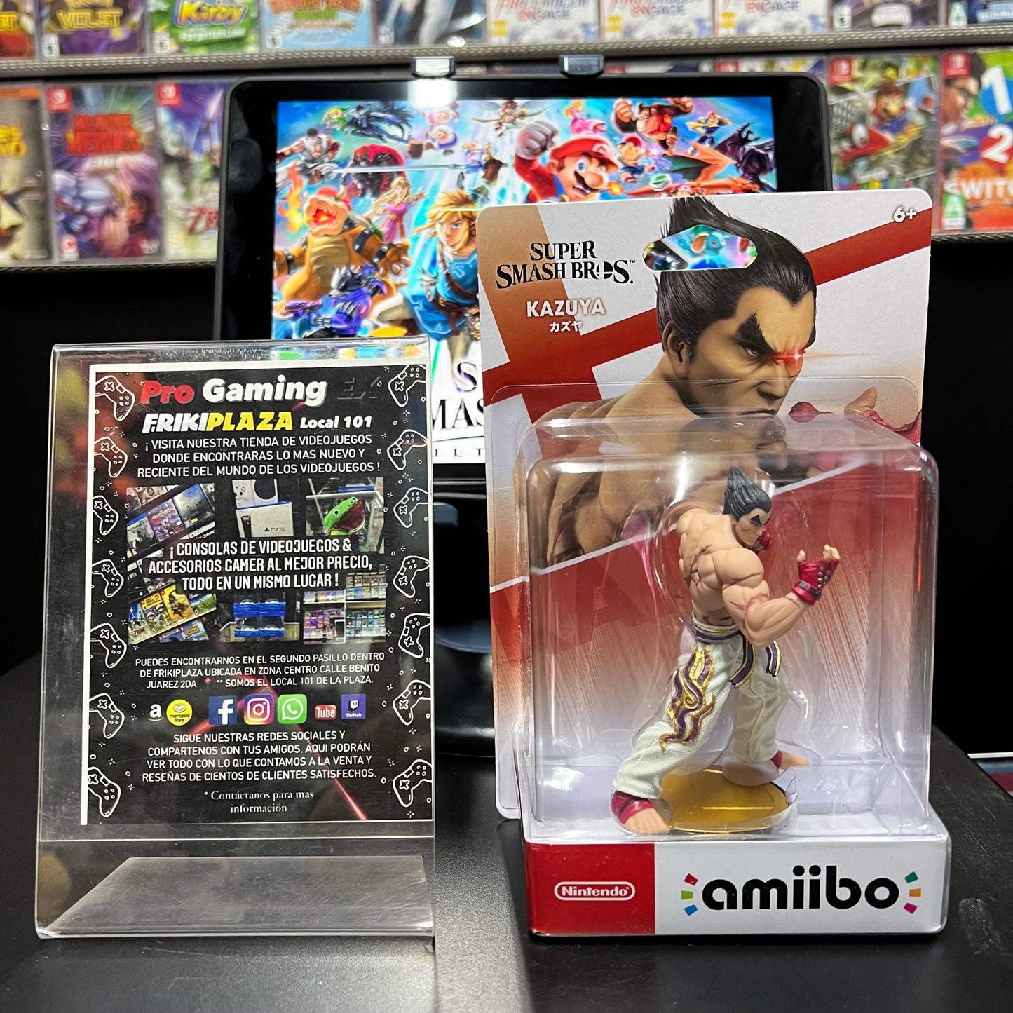 Figura Kazuya Amiibo | Super Smash Bros. - Nintendo