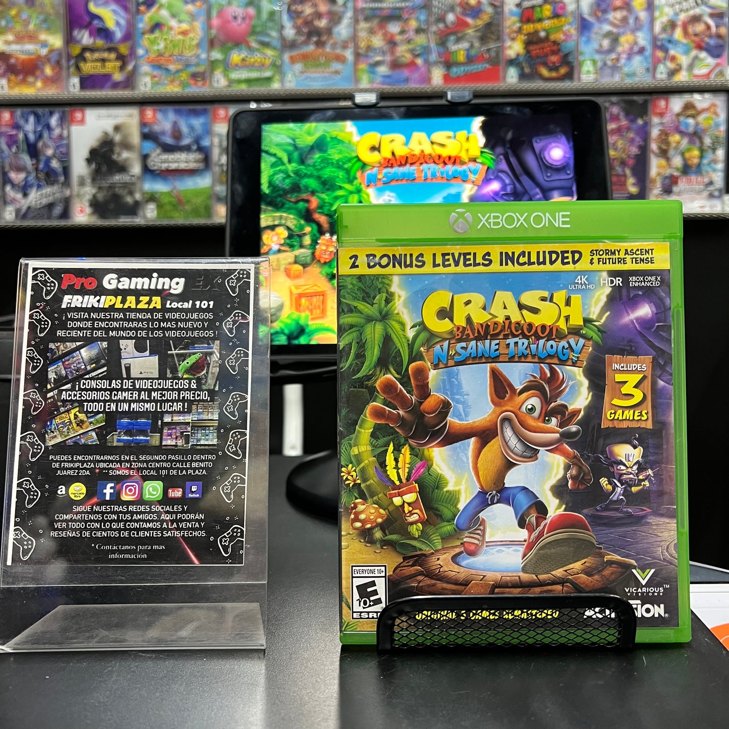 Crash Bandicoot N. Sane Trilogy Xbox One - Standard Físico
