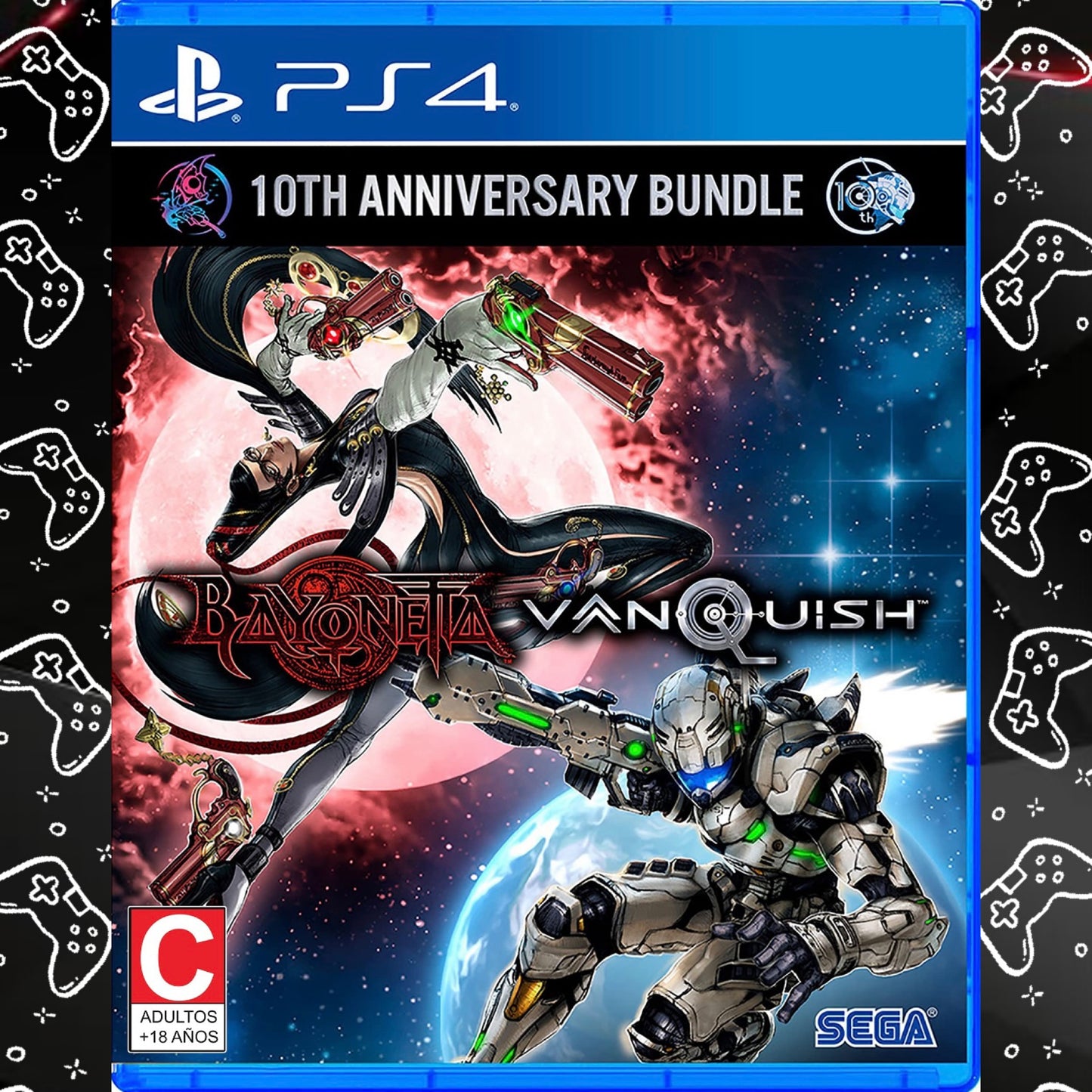 Bayonetta / Vanquish PS4 - 10th Anniversary Bundle Pack Físico