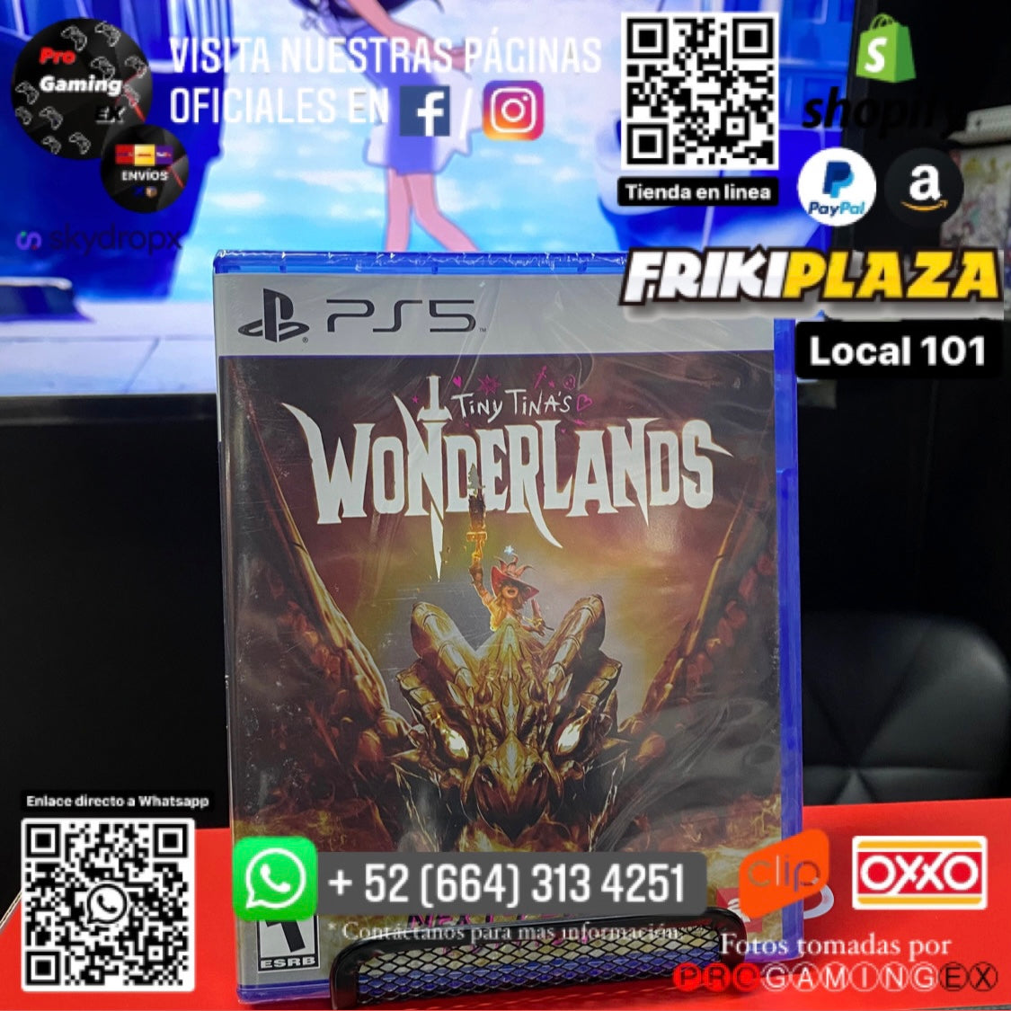Tiny Tina’s Wonderlands PS5 - Next Level Edition Físico