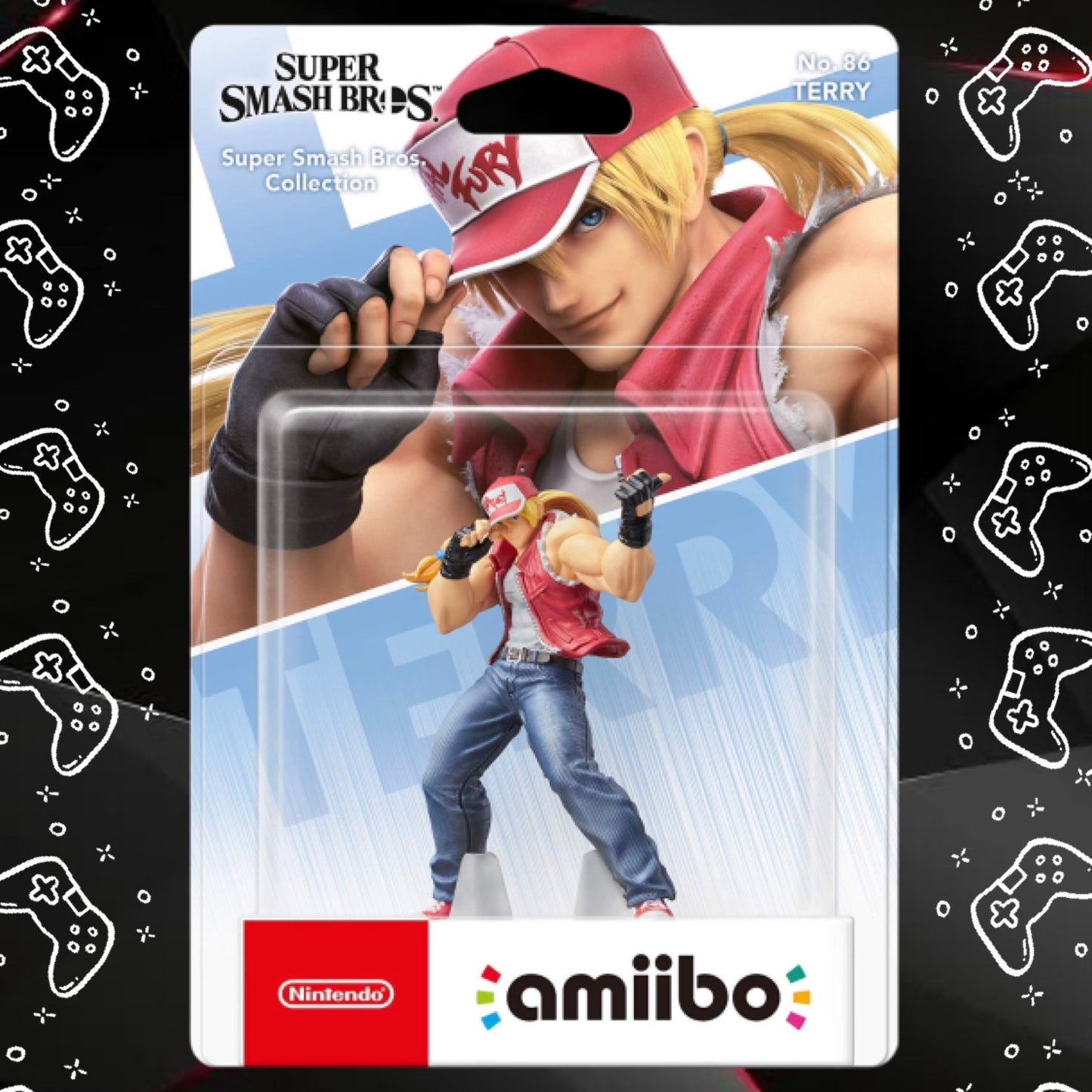 Figura Terry Amiibo | Super Smash Bros. - Nintendo