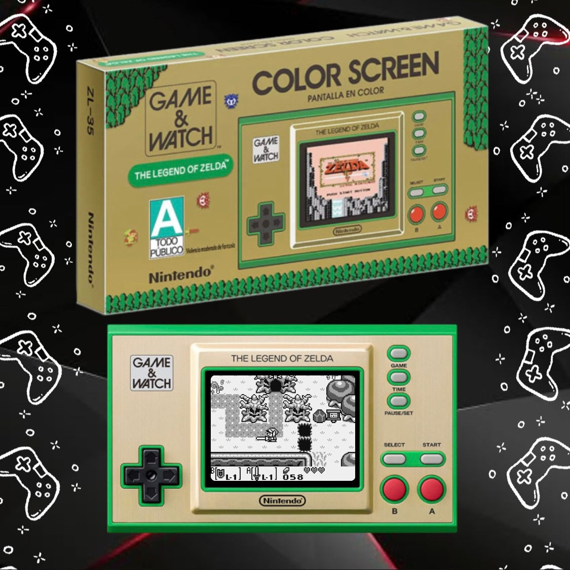 Nintendo Game & Watch - Edición The Legend of Zelda