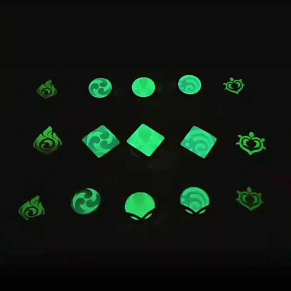Llaveros Genshin Impact Elemental Vision