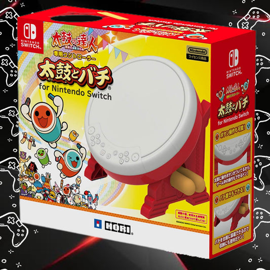 太鼓の達人専用コントローラー 太鼓とバチ for Nintendo Switch