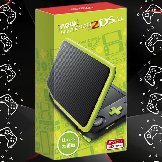 Consola New Nintendo 2DS LL - Black x Lime