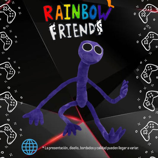 パープルぬいぐるみ - レインボーフレンズ