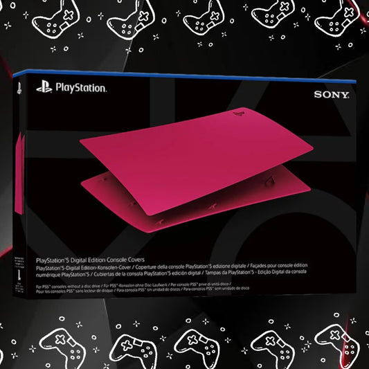 PS5™ Edición Digital Cubierta de Consola - Rojo Cósmico