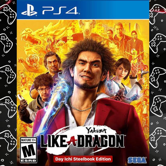 Yakuza Like A Dragon PS4 - Day Ichi Steelbook Edition Fisico