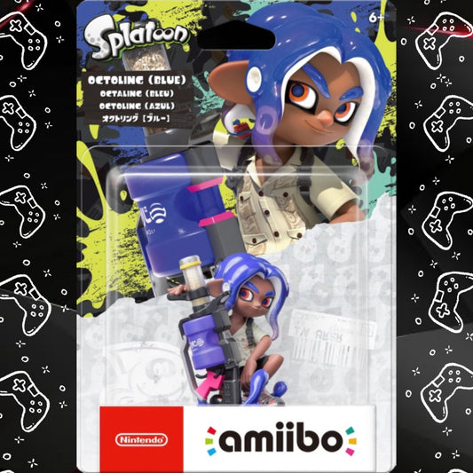 Figura Octoling (Blue) Amiibo | Splatoon Series - Nintendo