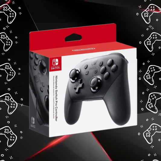 Pro Controller Nintendo Switch - Negro Traslúcido
